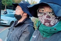 노동법 개악저지 아침선전전 